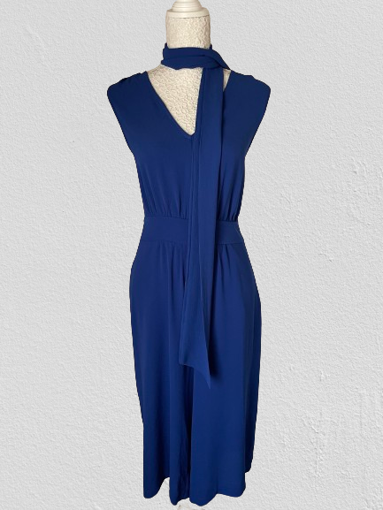 Combinaison dos croisé bleue  