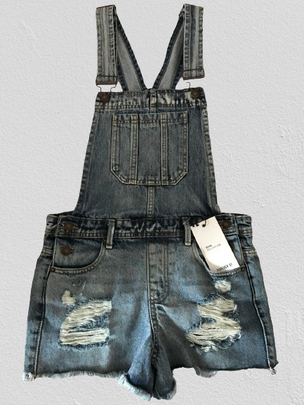 combi-short en jean neuve 