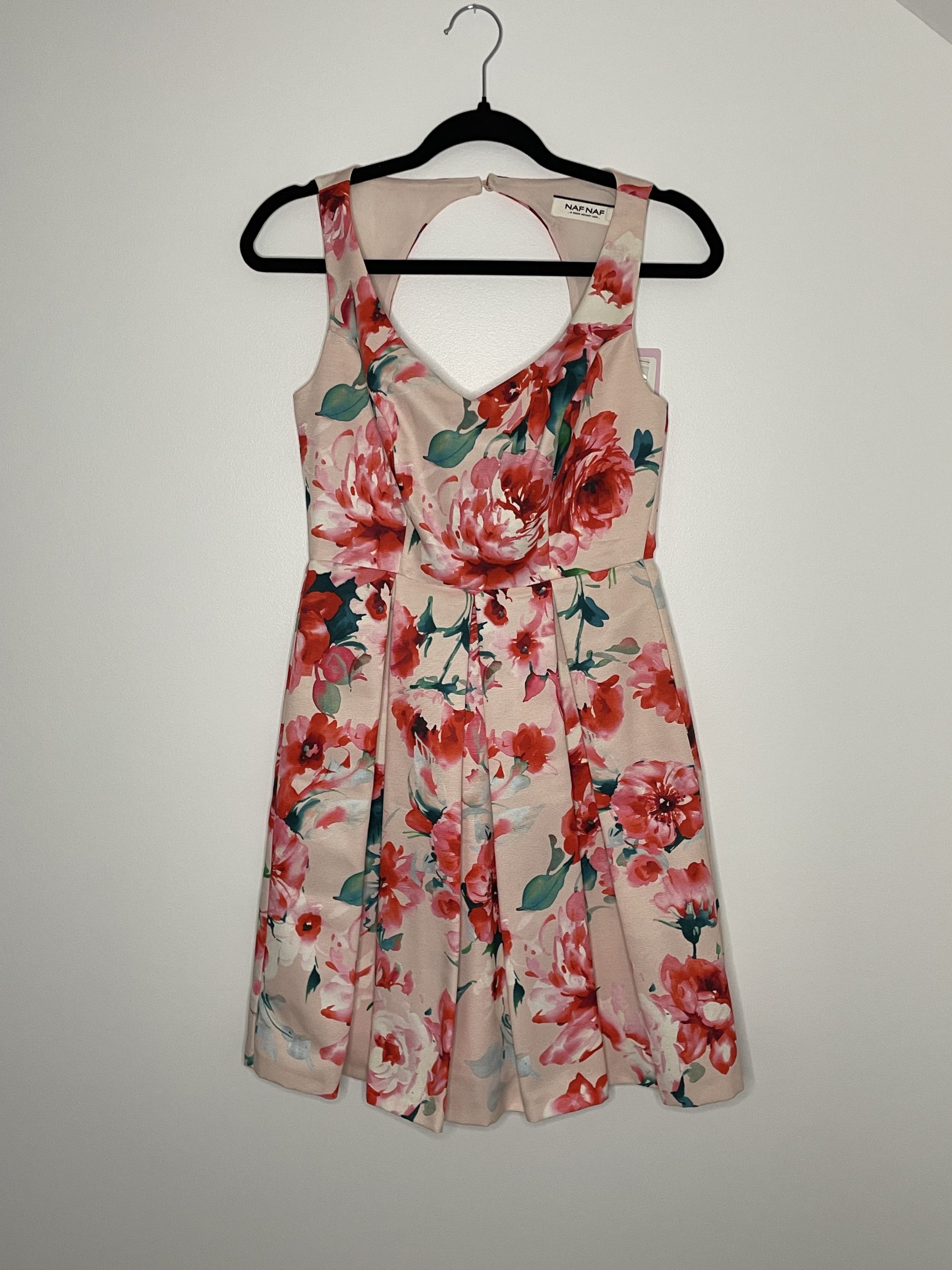 Robe pour occasions à fleurs naf naf