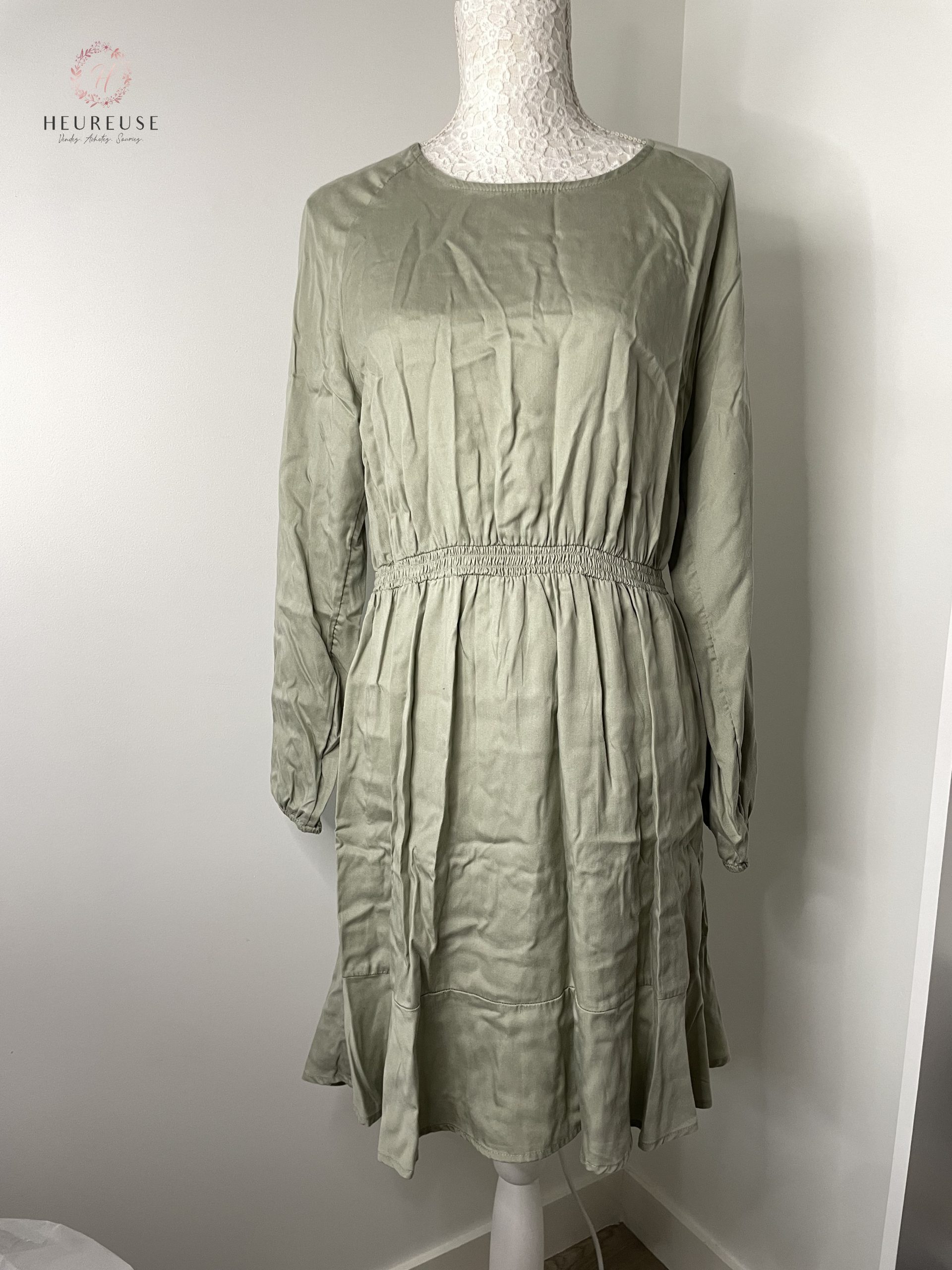 Robe vert d'eau 