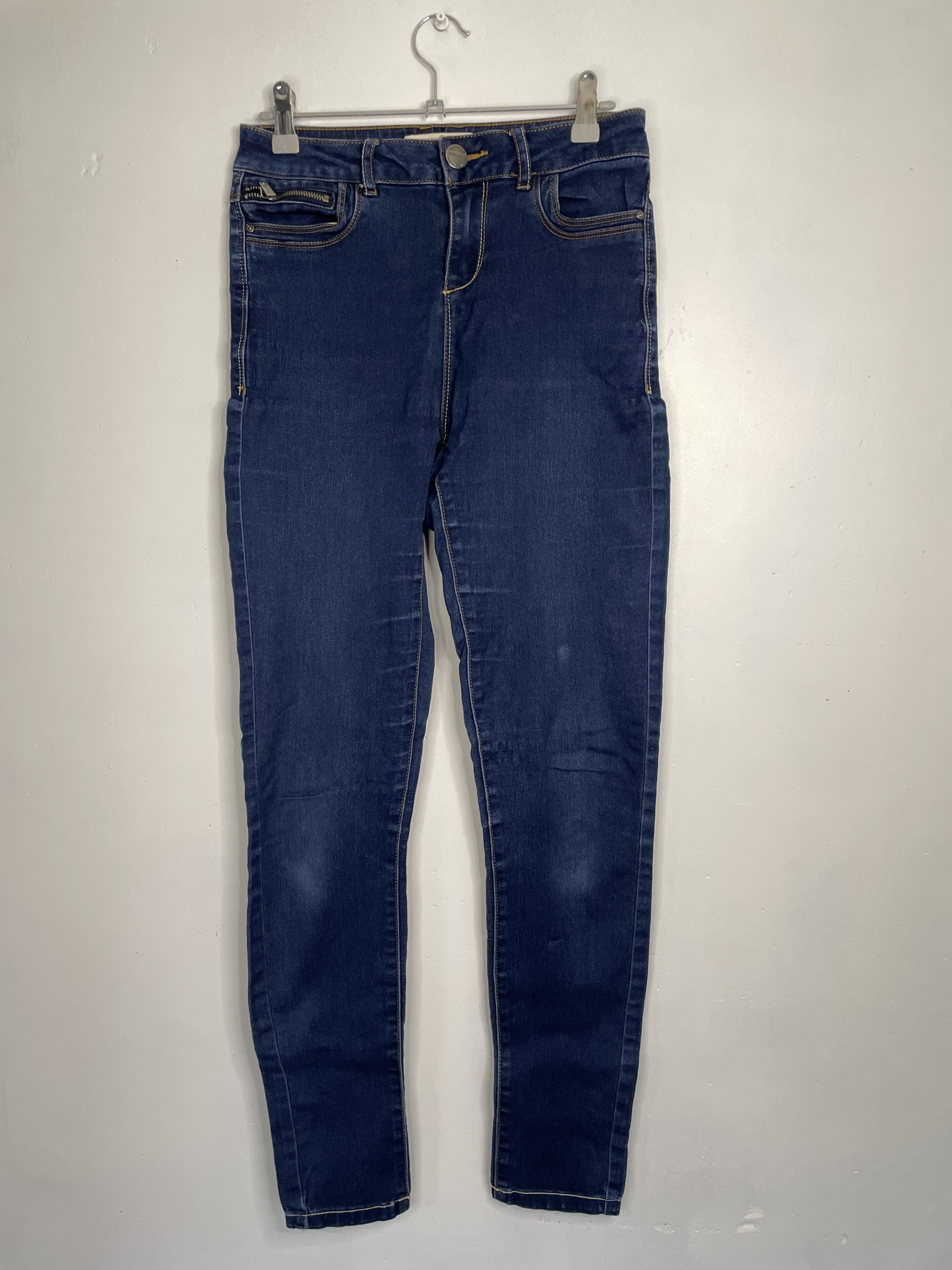 Jean slim taille haute, cache cache, taille S / 36