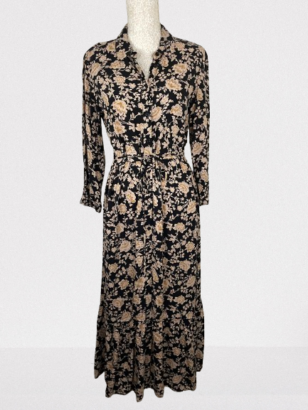 Robe Maxi motifs fleurs