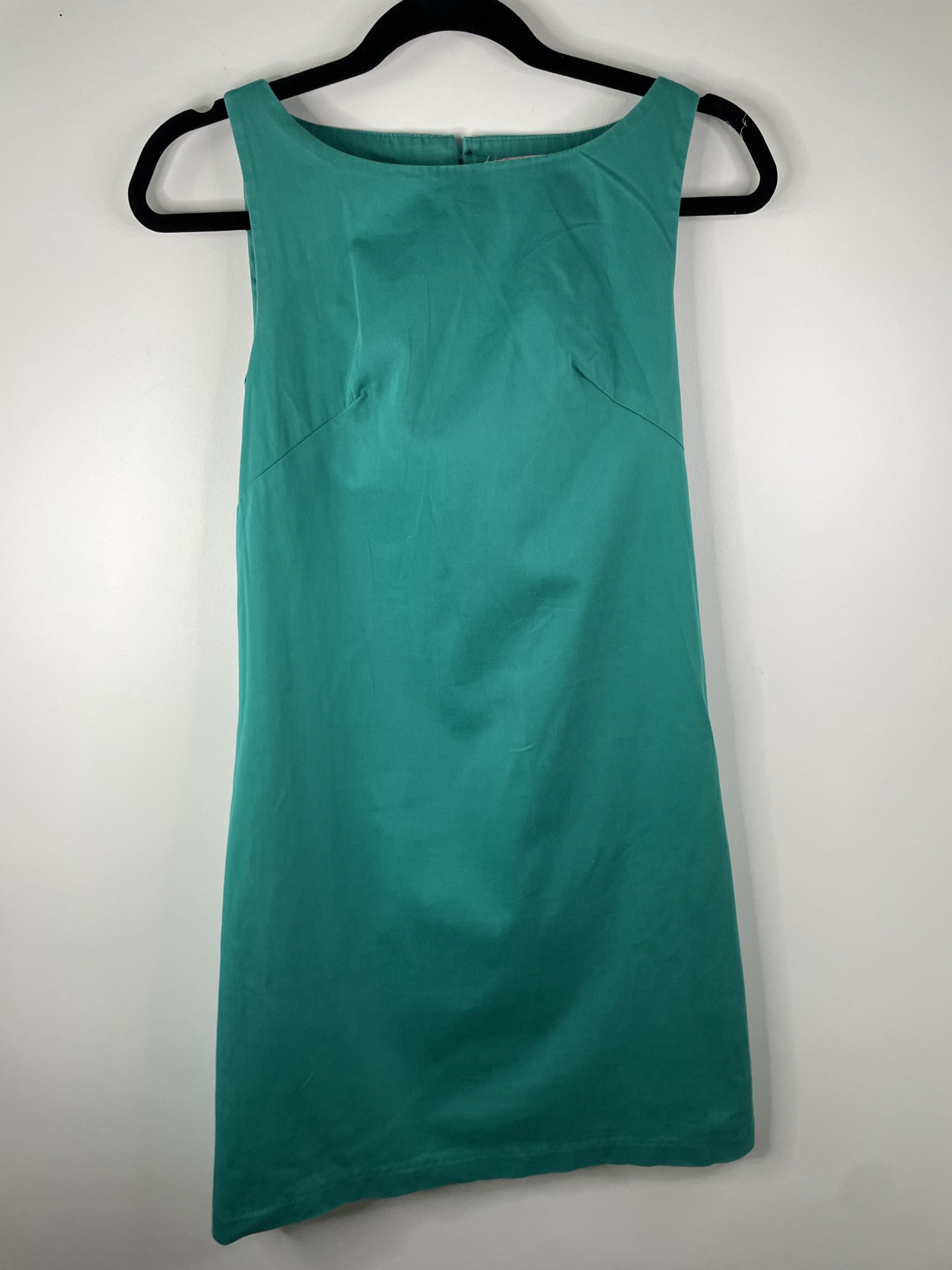 Jupe rayée bleu marine et blanc cassé